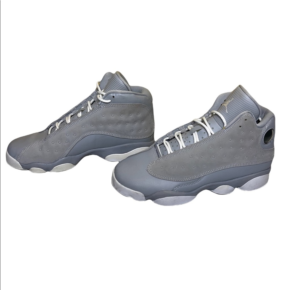 Big Boy Jordan Retro 13 Wolf Gray Size 6.5